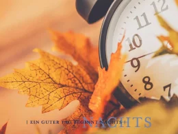 billerbeck Blog - Zeitumstellung Winterzeit