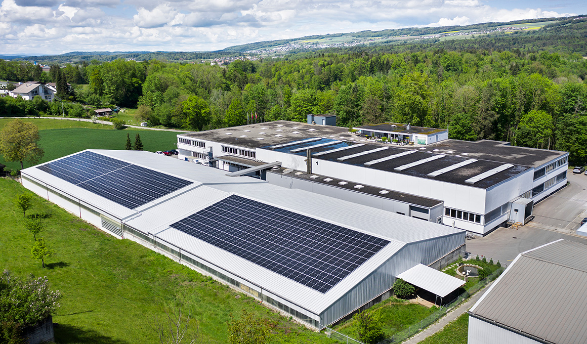 billerbeck Gebäude mit Solarstrom.