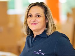 Maria Lourdes Labriola lächelt für die Kamera