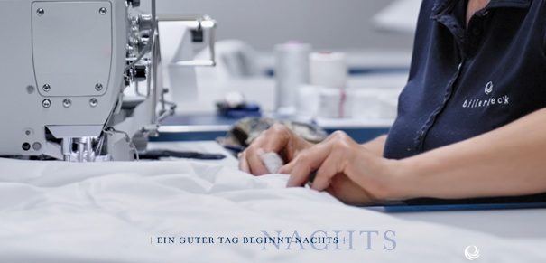 billerbeck-Blog Bettdecken-Herstellung Produktion-Nähen