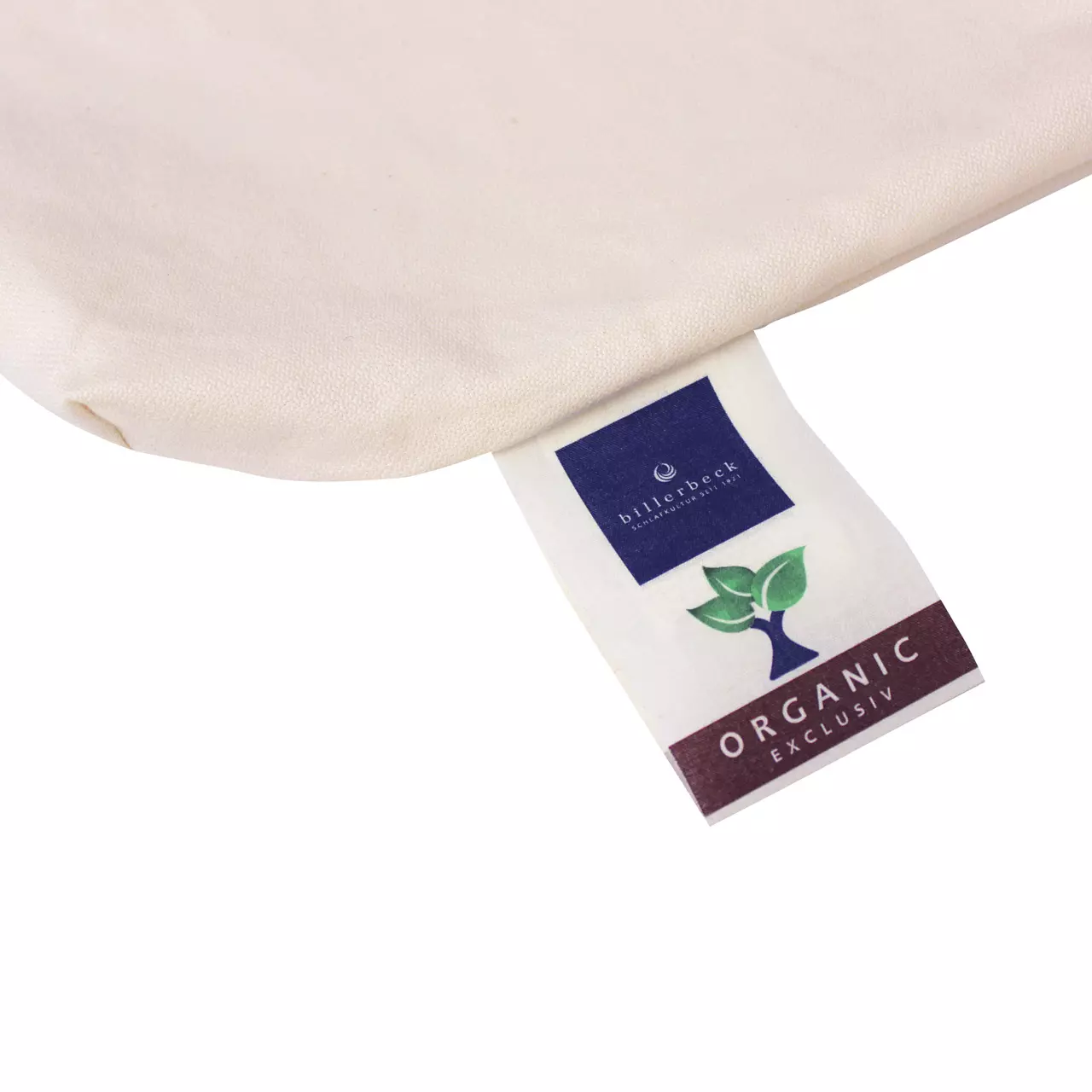 billerbeck Kissenbezug - Nackenstützkissen COSISOFT® 100 % Bio-Baumwolle, 40x80 cm, vegan, GOTS zertifiziert - Organic