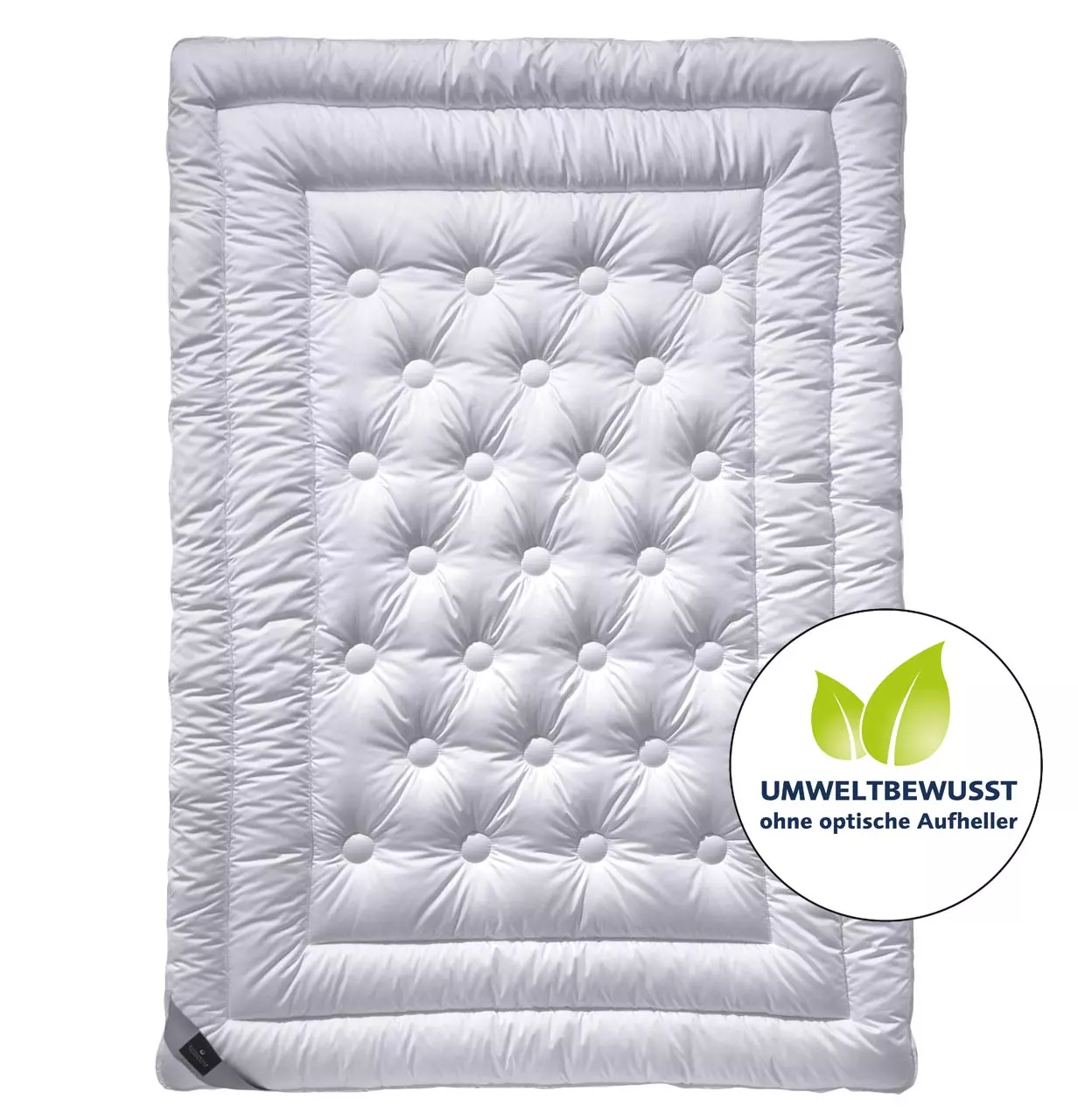 billerbeck Bettdecke Faserdecke Belair 135x200 cm, gesteppt, weiß