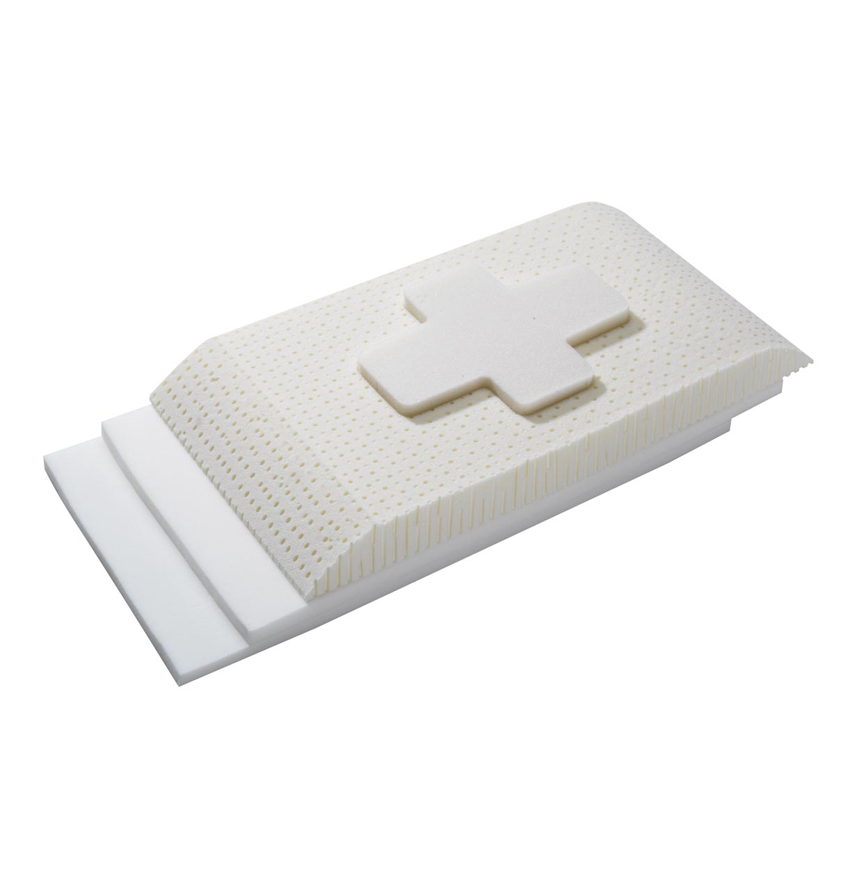 Not the 3-layer core of the Belair neck support pillow from billerbeck in size 40x80 cm