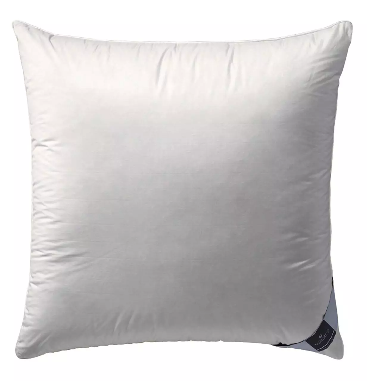 billerbeck Basilia down pillow 80x80 cm square shape, front view, white