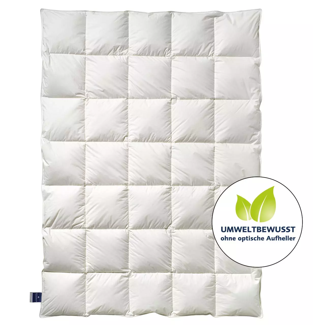 billerbeck Daunendecke Nena in Größe 135x200 cm, Wärmelevel mittel