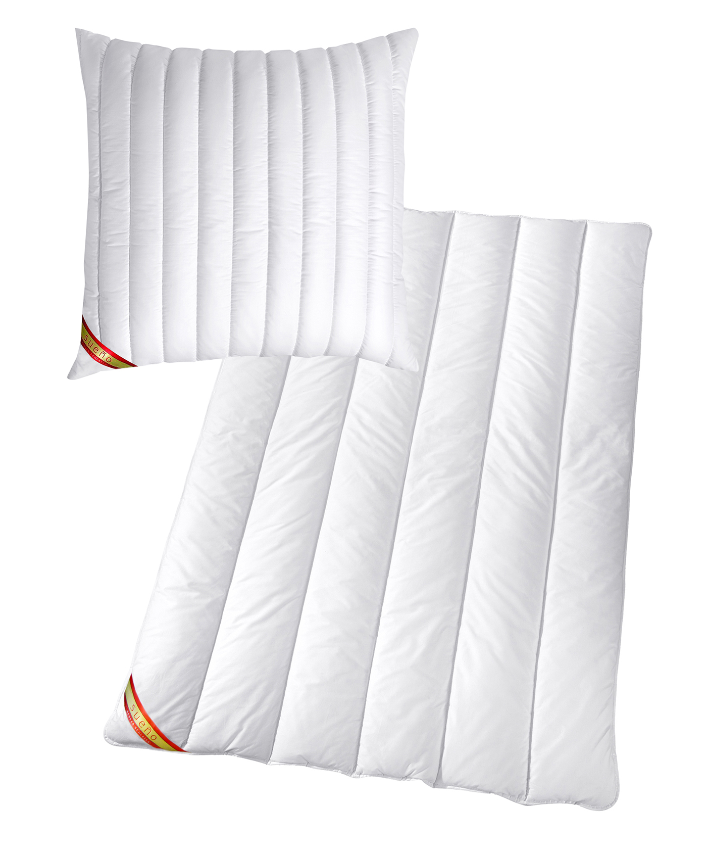 billerbeck Sueno set fibre duvet and fibre pillow