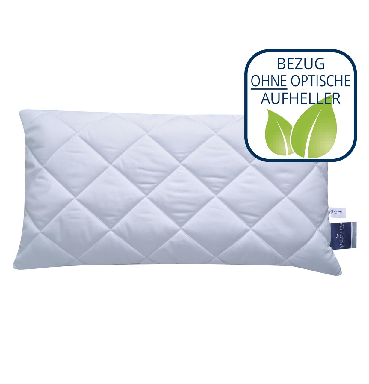 billerbeck neck support pillow, Care Variolux, cover without optical brighteners