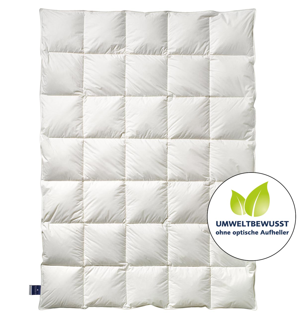 billerbeck Daunendecke Nena in Größe 135x200 cm, Wärmelevel mittel
