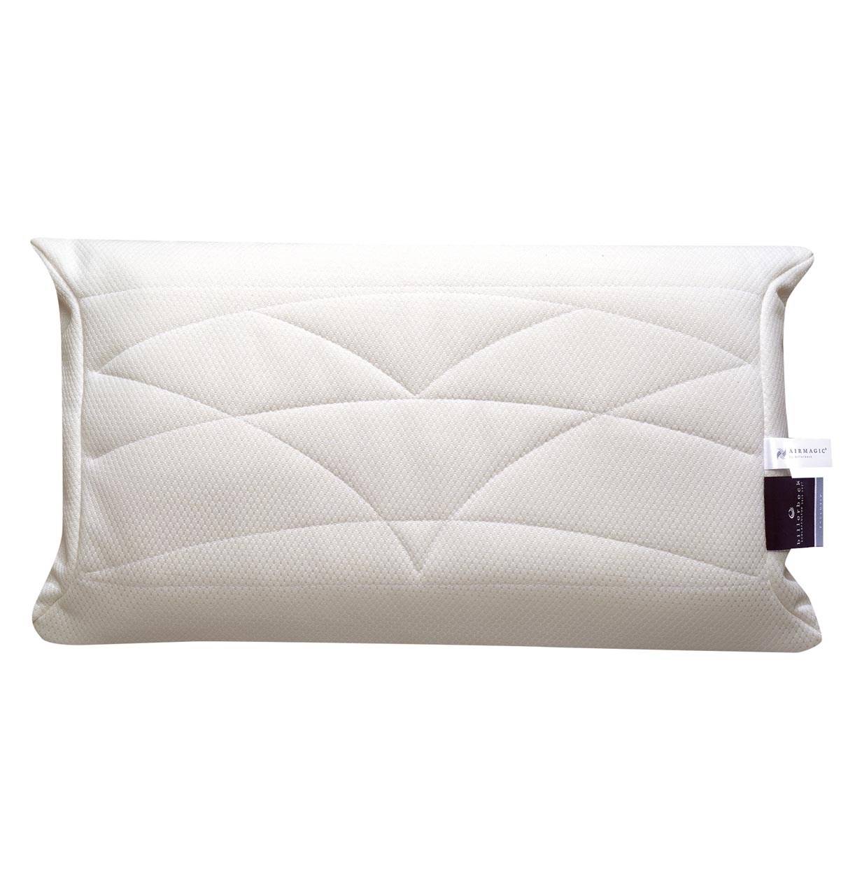 billerbeck neck support pillow Climatraum with pillowcase, quilted in size 40x80 cm, white
