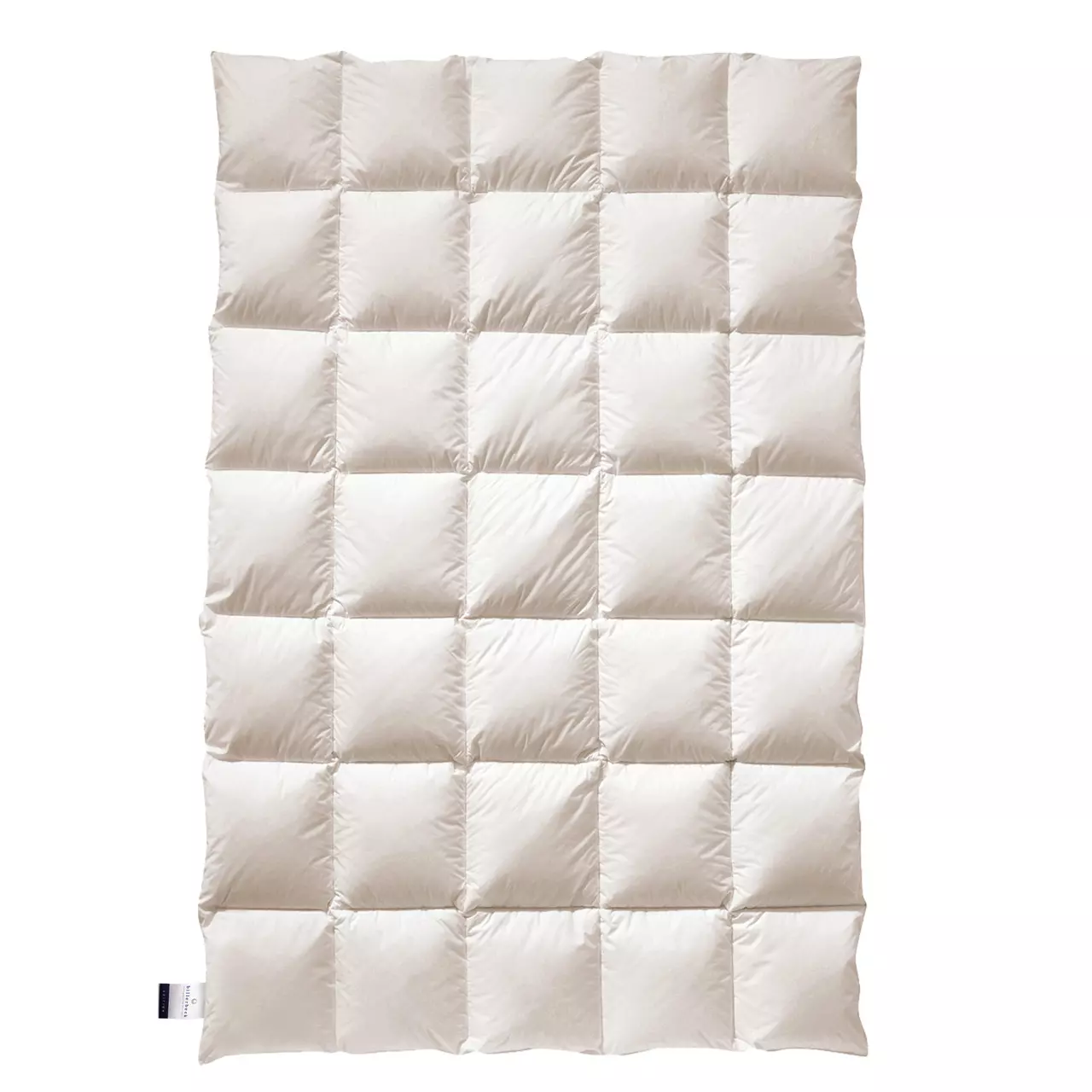 billerbeck Daunendecke Frieda in Größe 135x200 cm, Wärmestufe mittel, gesteppte Decke in Weiß