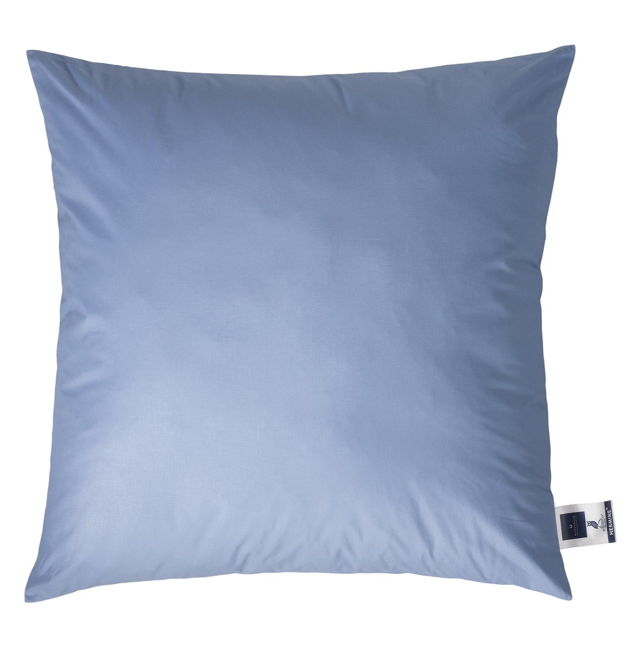 Hermine 15 down pillow by billerbeck in Jeans, size 80x80 cm – elegant down-filled pillow