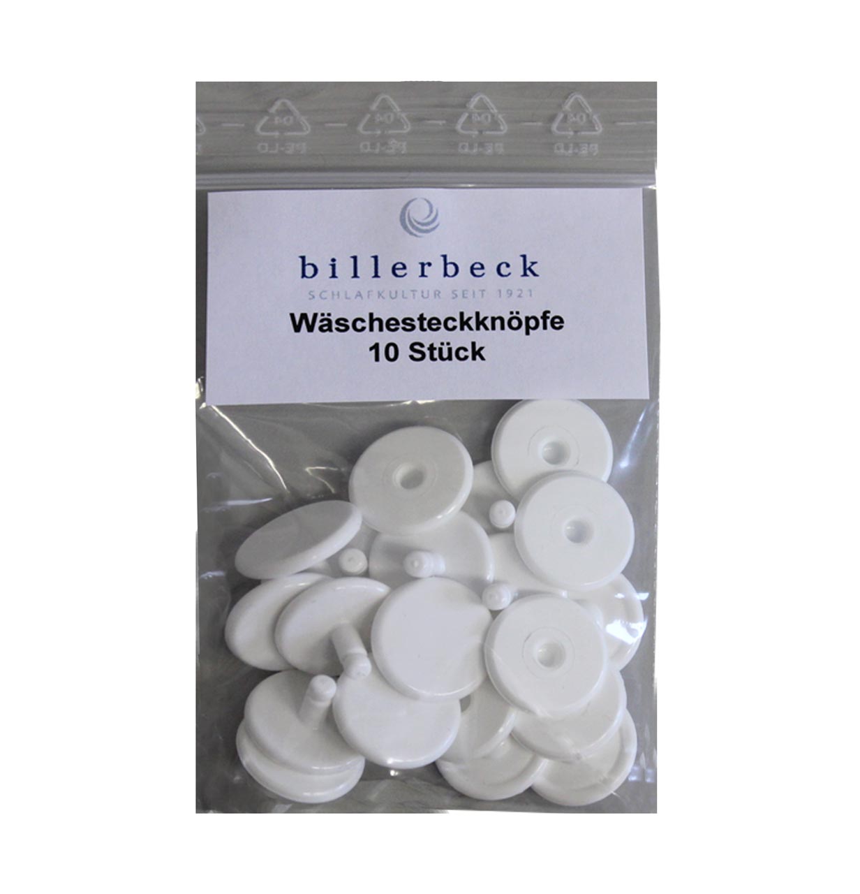 billerbeck replacement buttons for 4-seasons comforter - packaging unit 10 pieces