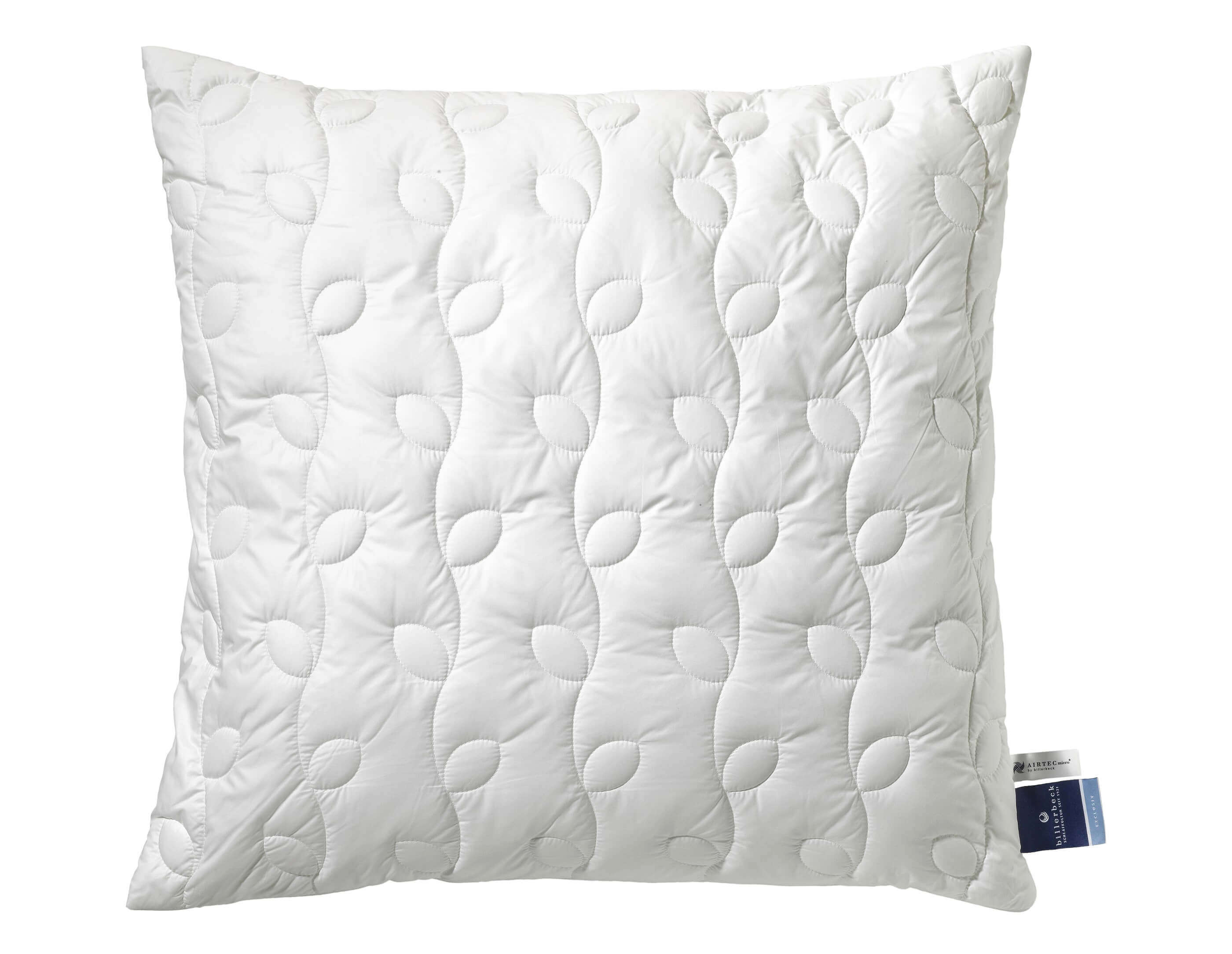 Large 80x80 cm fibre pillow Belair by billerbeck – easy to maintain and soft