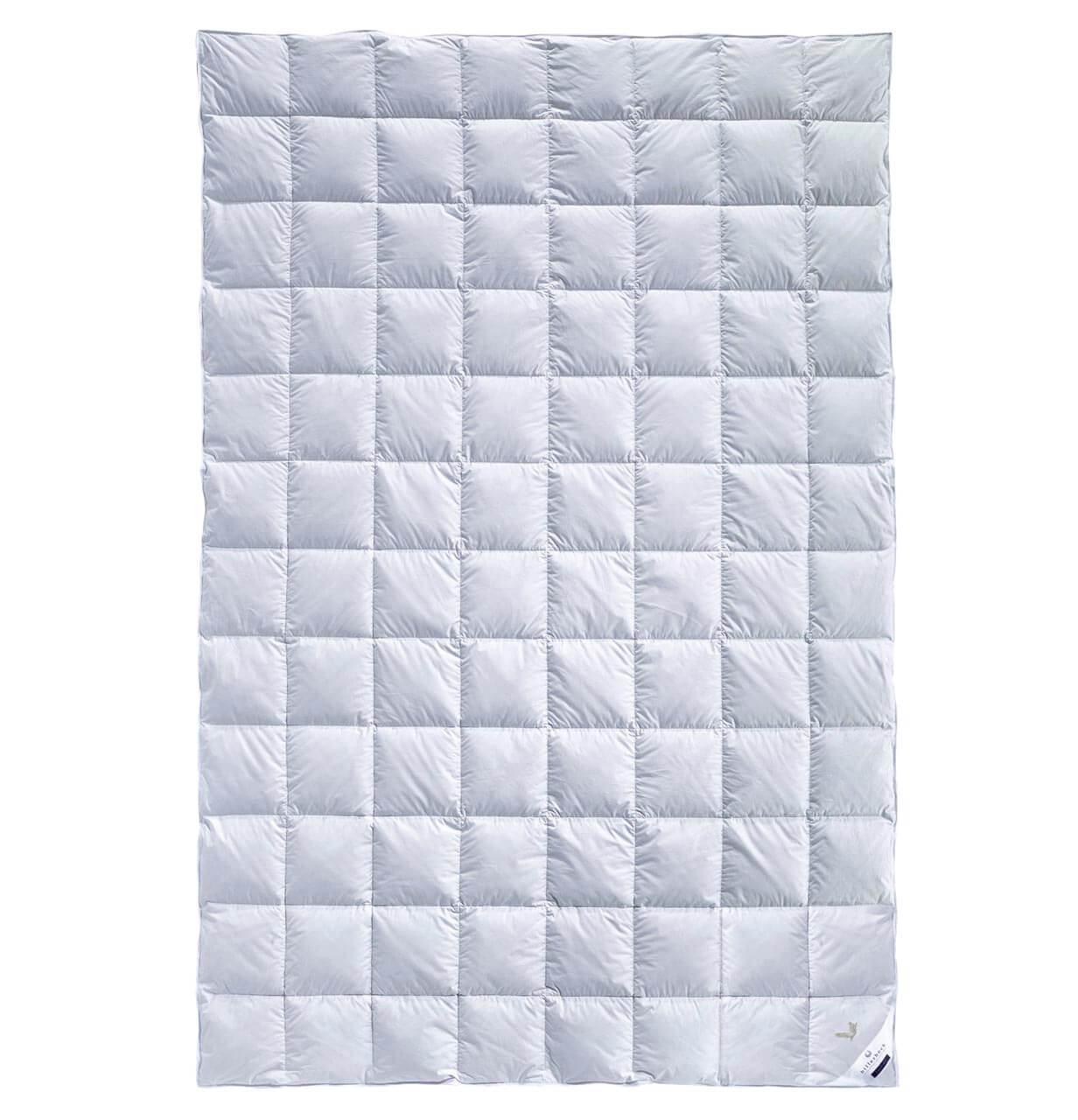 billerbeck Sommerdecke Daunendecke Gold Edition in Größe 135x200 cm, Wärmestufe sommerleicht, gesteppte Decke in weiß