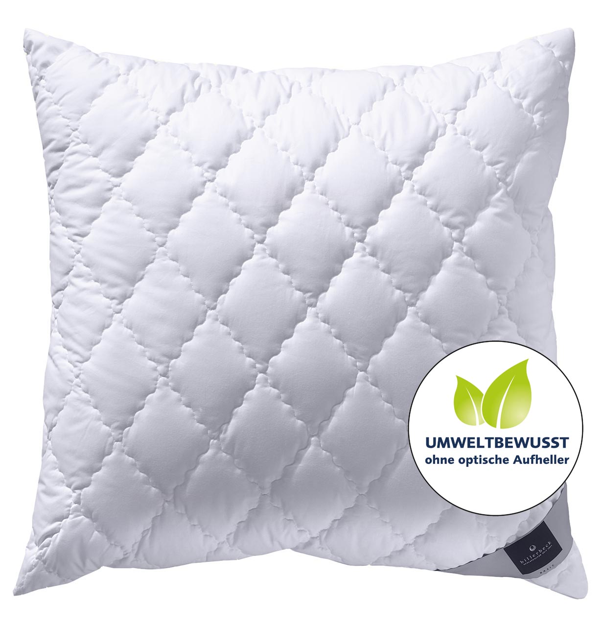 Fibre pillow ALCANDO® billerbeck fibre pillow Alcando 70x90 cm with quilting, without optical brightener