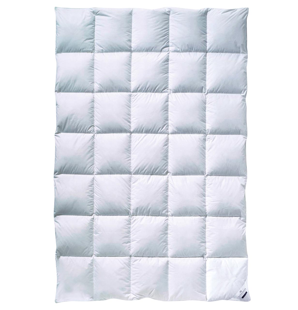billerbeck down duvet Colina in size 135x200 cm, warmth level medium, quilted duvet in white