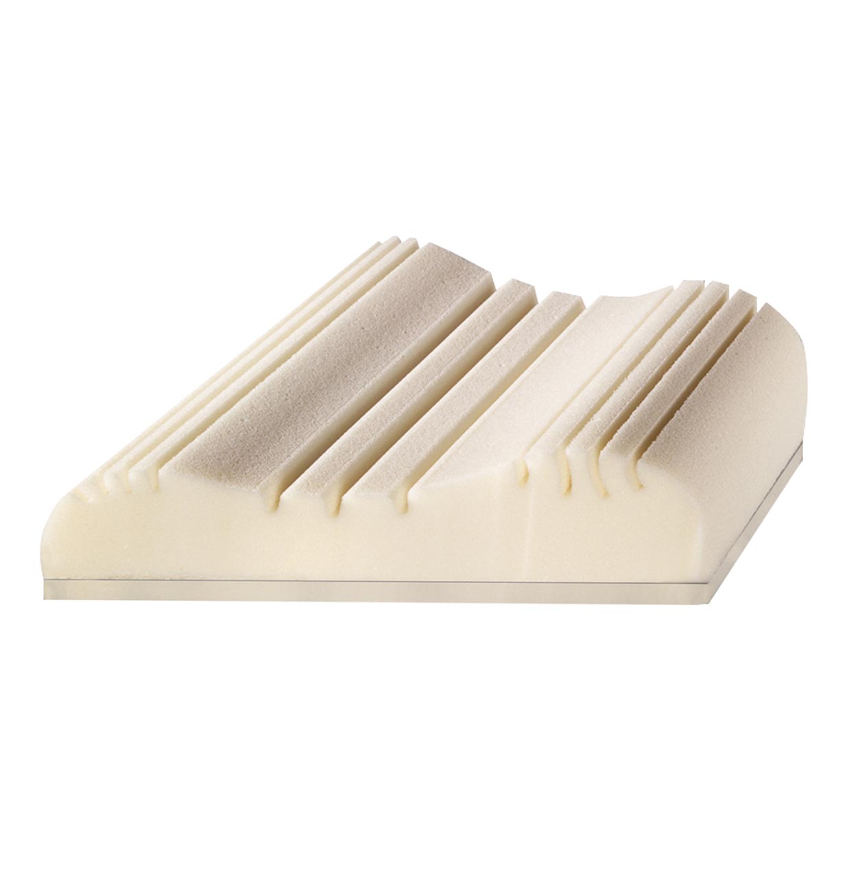 Wave-shaped core of the Traveller neck support pillow from billerbeck in size 40x80 cm