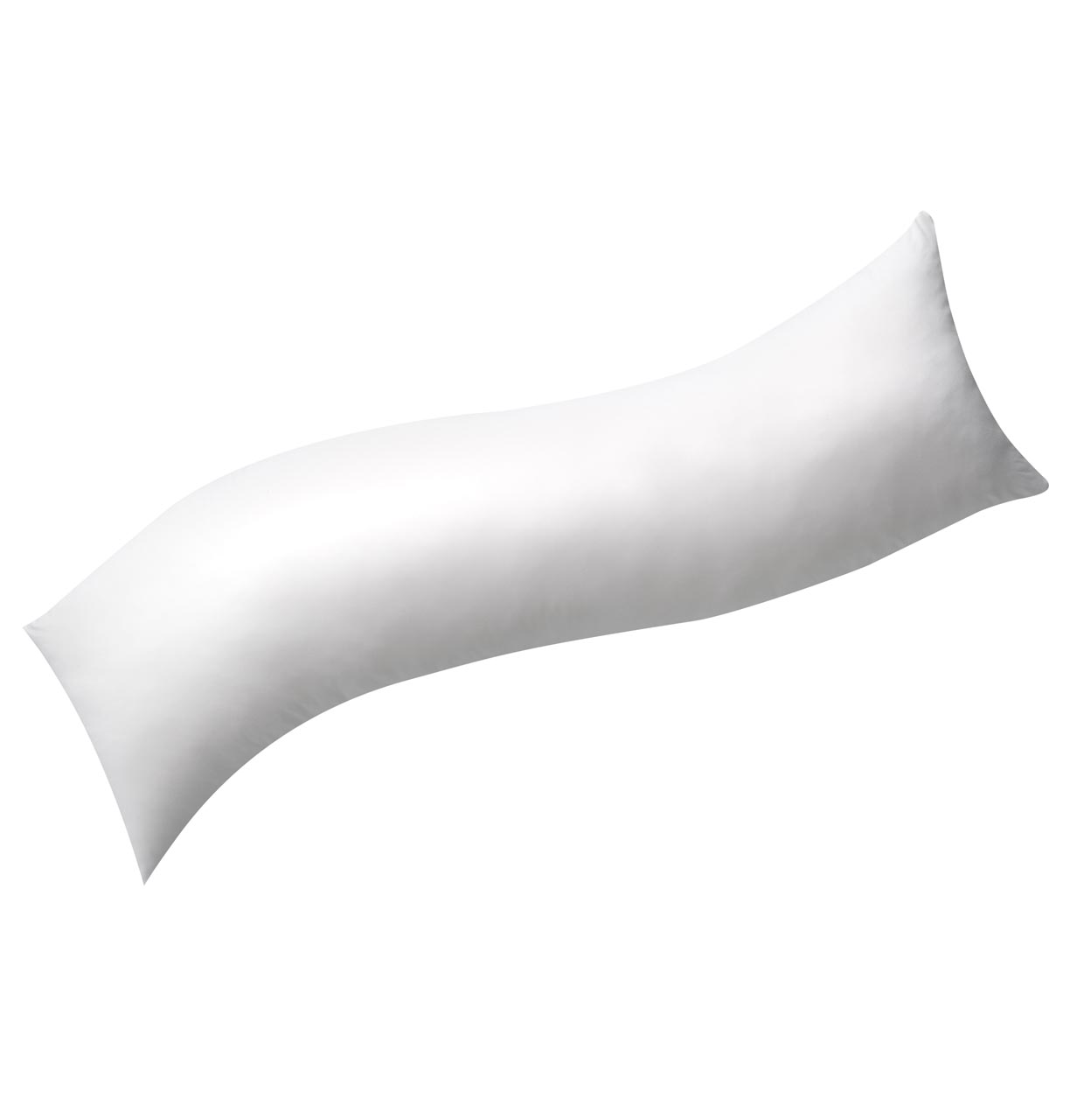 billerbeck pillow Sinus side sleeper pillow in size 30x130 cm, colour white