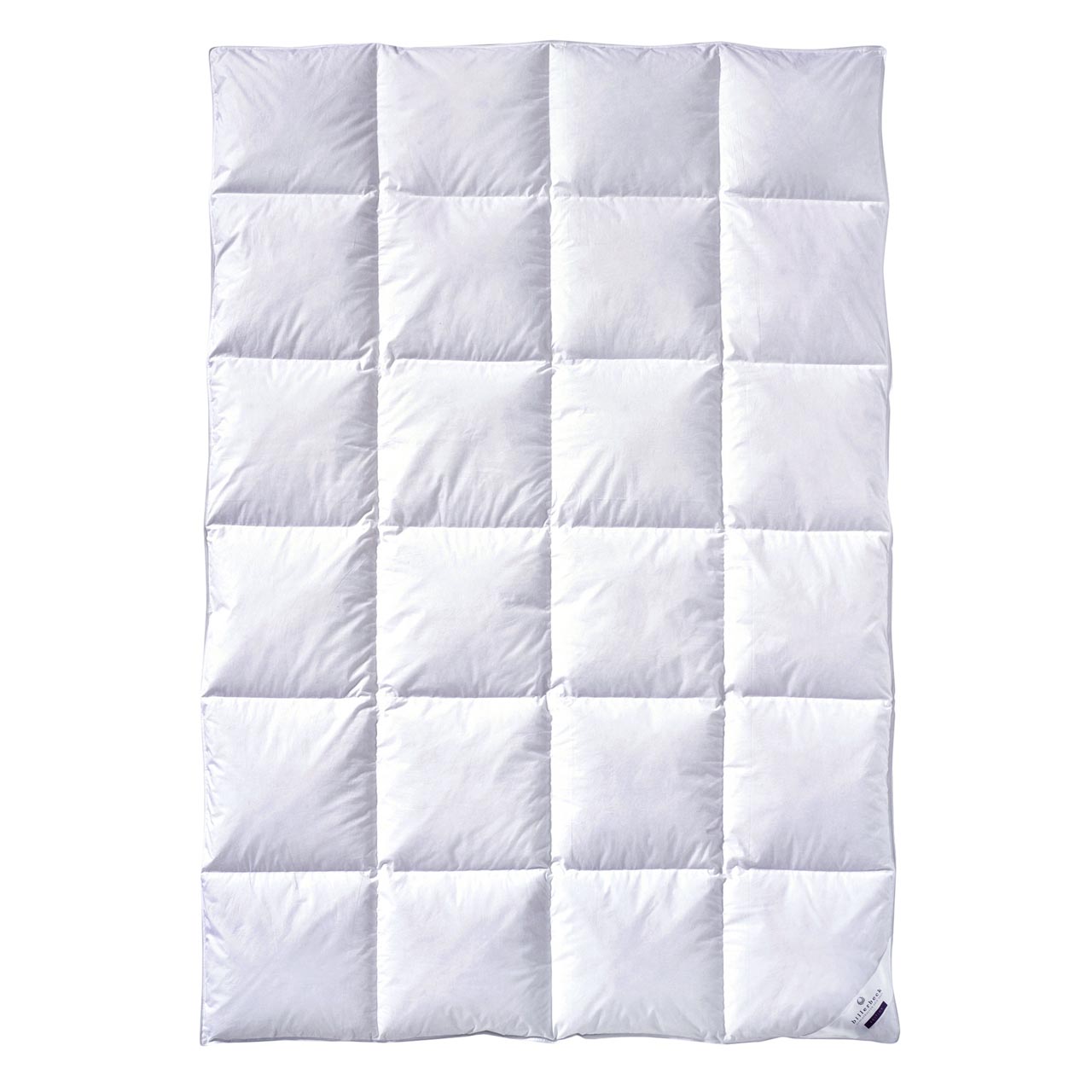 billerbeck down duvet Martina in size 135x200 cm, warmth level warm, quilted comforter in white