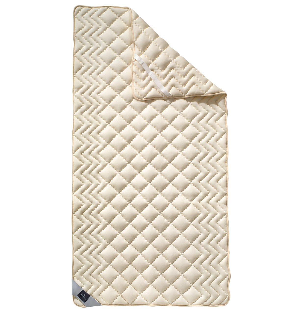 billerbeck Topper Multilind mattress topper with virgin sheep's wool, quilted, beige