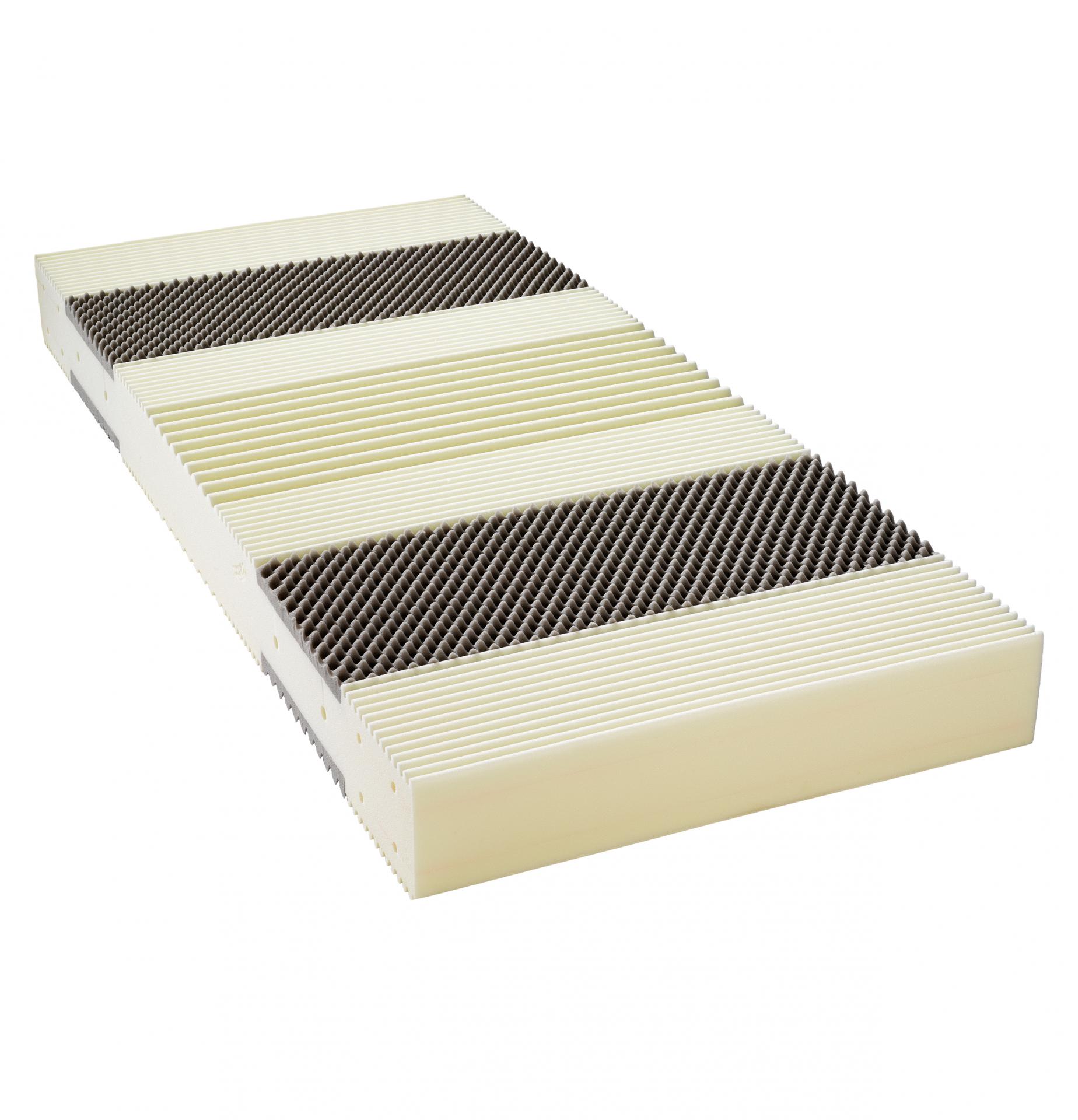 Cold foam mattress AIRTEC® BASIC 7-zone mattress core of the billerbeck cold foam mattress Airtec Basic