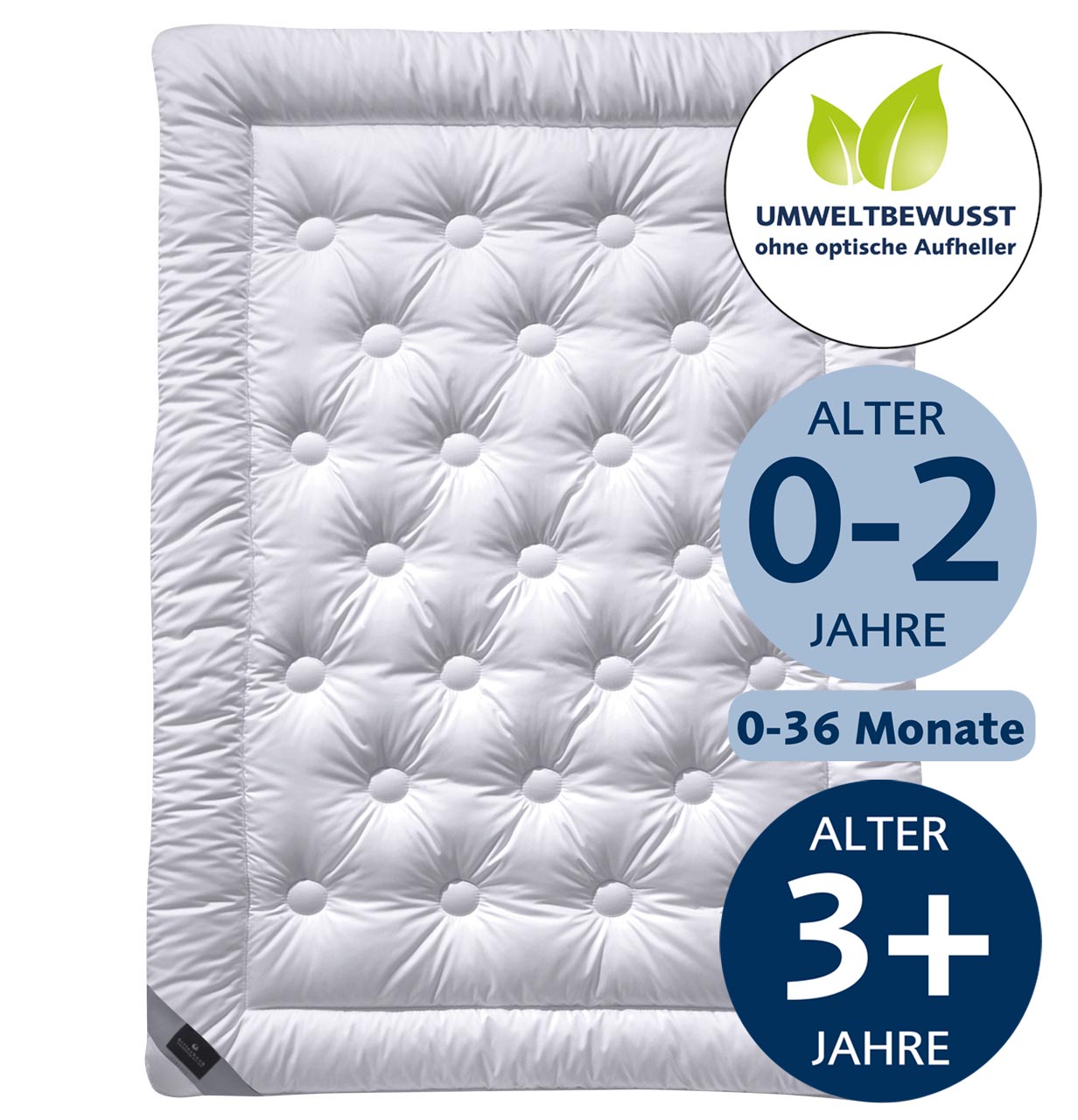 billerbeck kids' duvet fibre Aero, without optical brightener, 0 to years, from 3 years, 100x135 cm