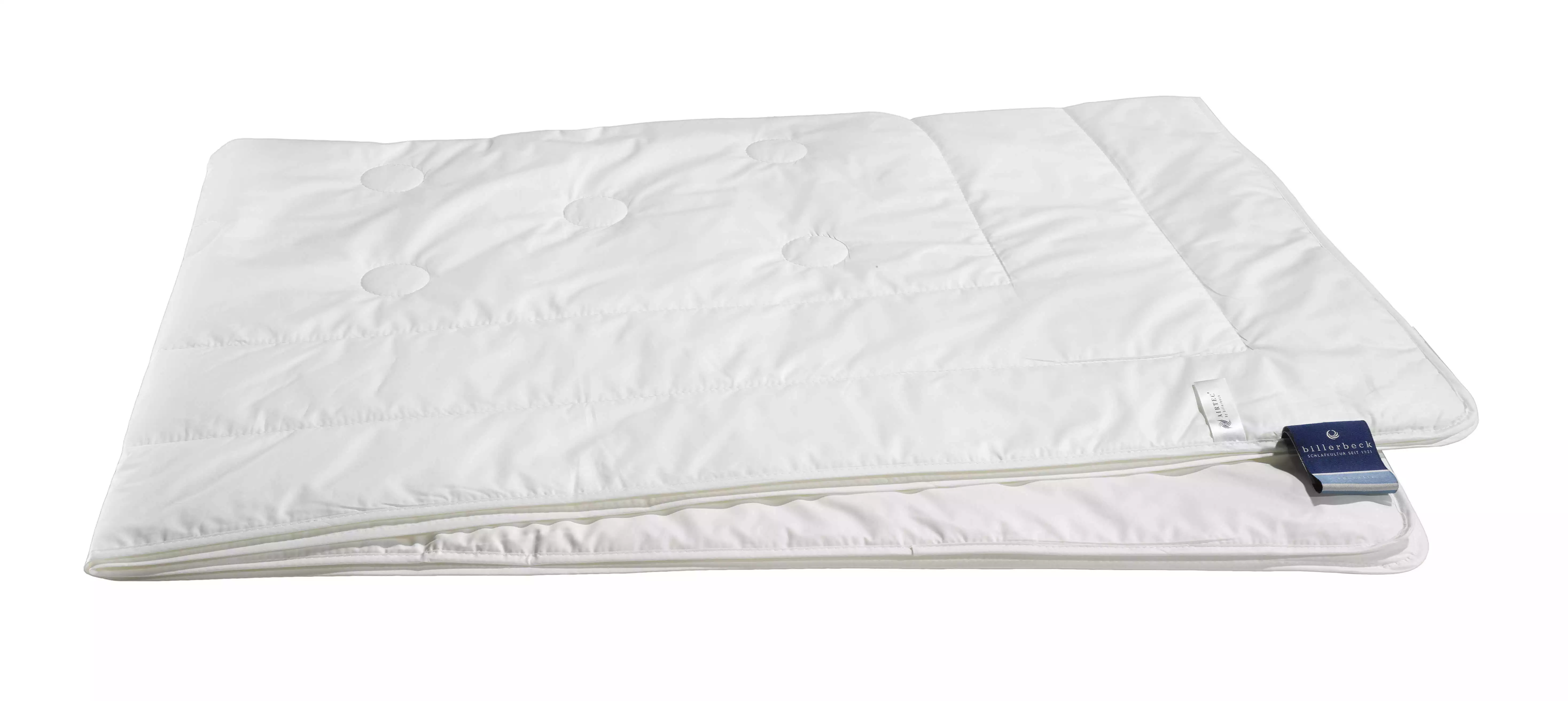 billerbeck summer fibre duvet Belair in size 135x200 cm, warmth level light summer, folded