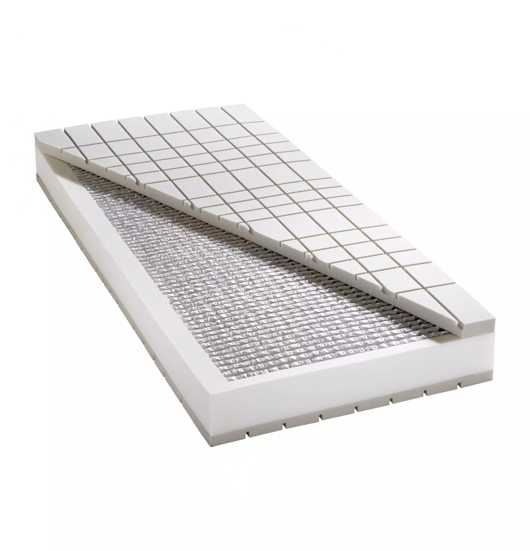 billerbeck AIRTEC Exclusiv pocket spring core mattress - Detailed view of the mattress core