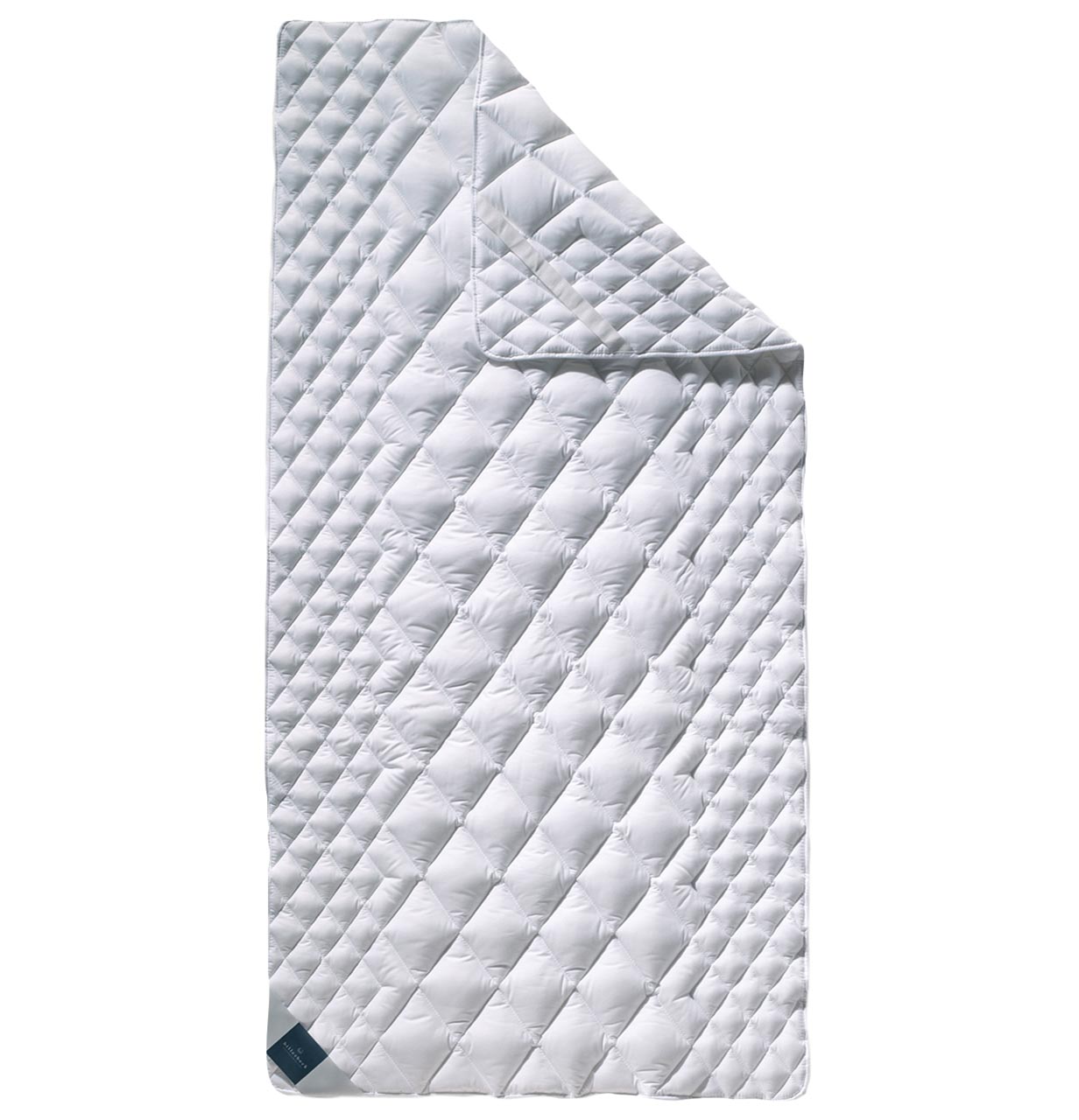 billerbeck Topper Classic Clean mattress topper with fibre filling, quilted, white
