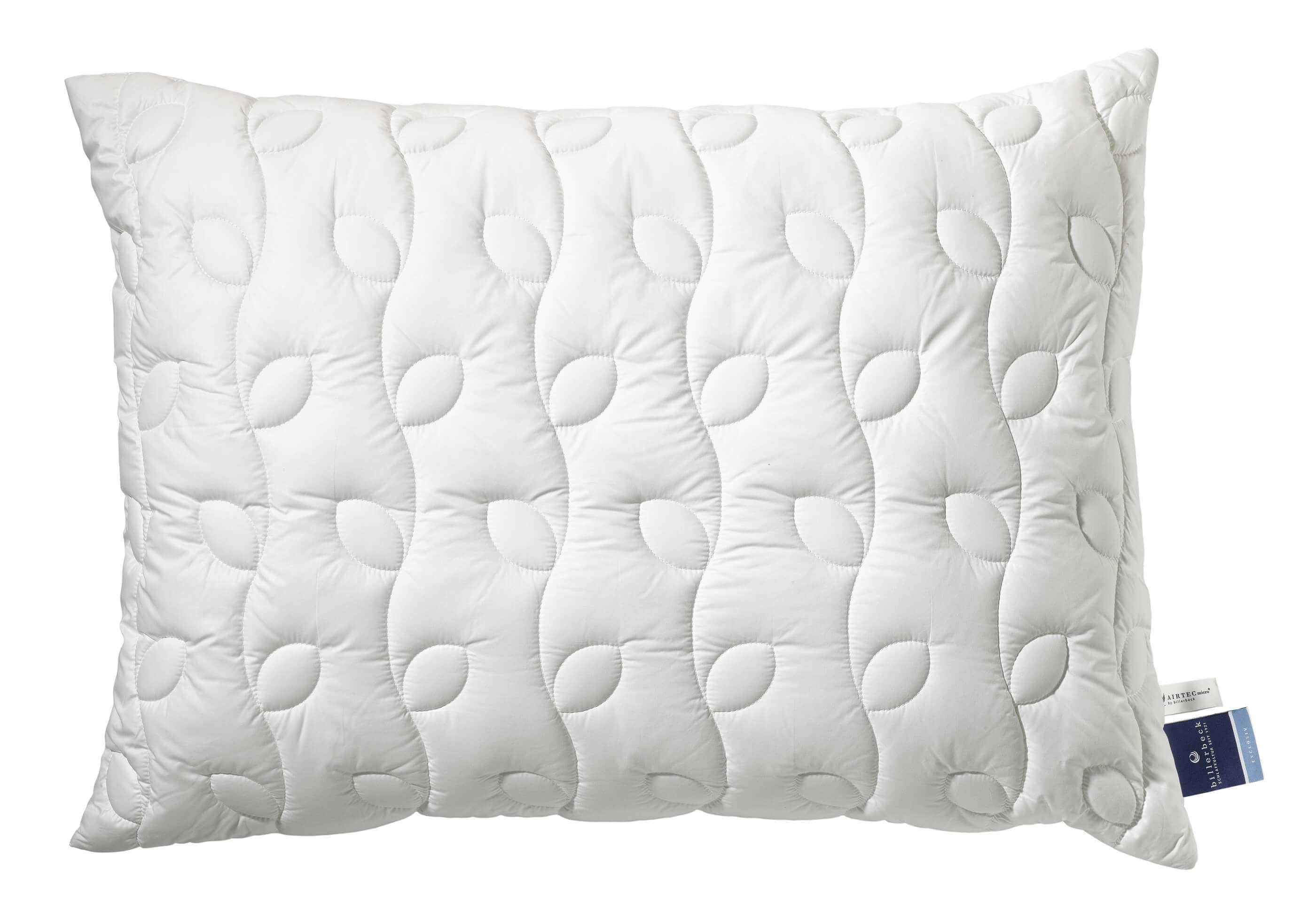 Large 70x90 cm fibre pillow Belair by billerbeck – soft and machine washable