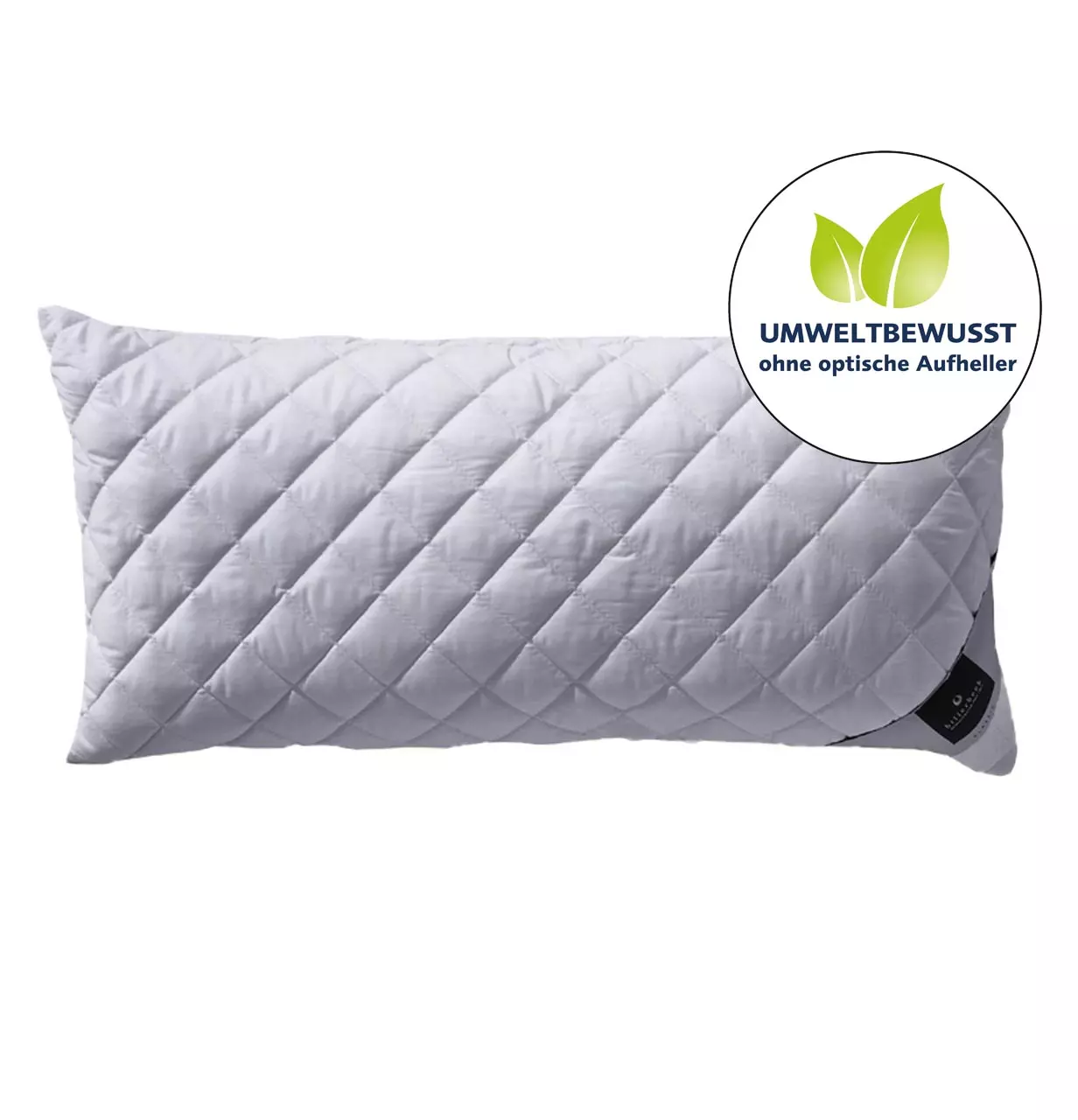 billerbeck Kopfkissen Naturkissen Adele mit Schafschurwoll-Füllung 80x80 cm