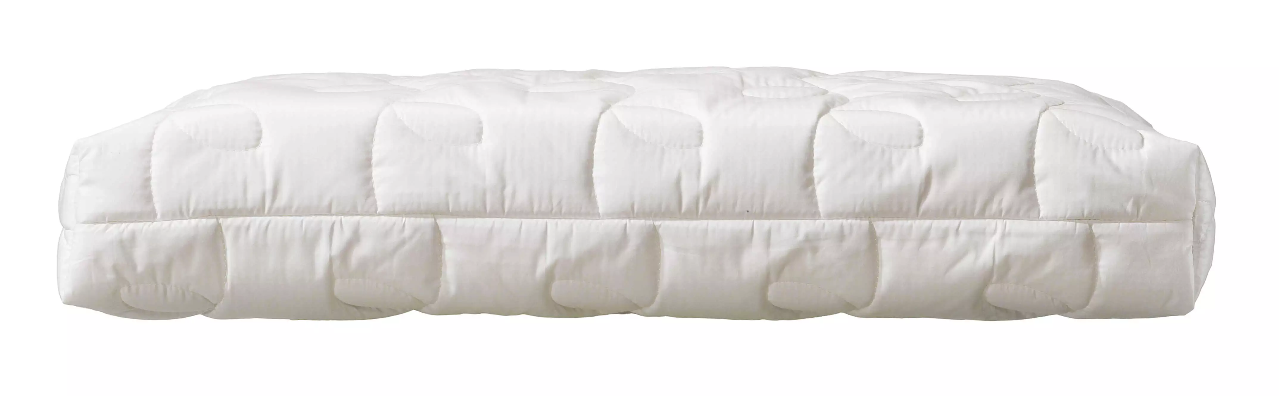 Seitenansicht der langen Seite des Nackenstützkissens Belair