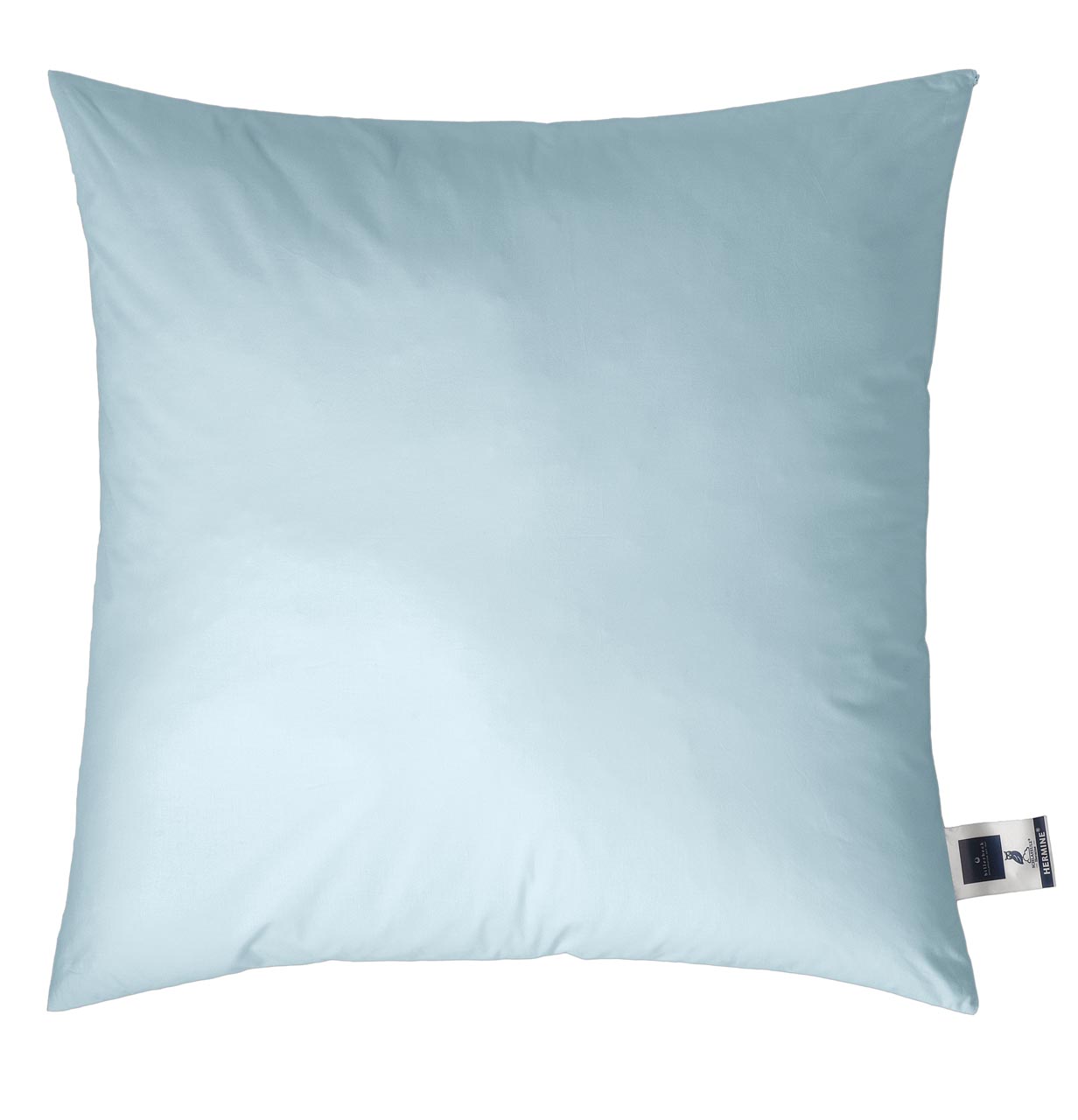 Fibre pillow HERMINE® unquilted billerbeck fiber pillow Hermine in size 80x80 cm, in color Aqua