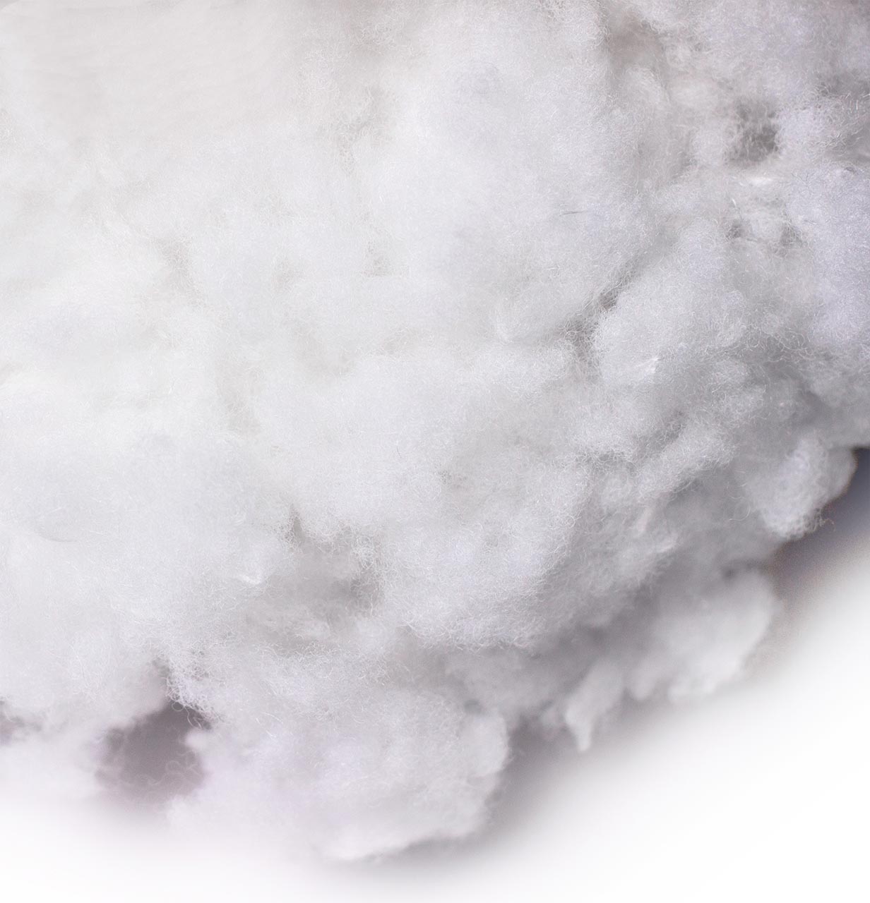 Pillow filling AIRTEC micro Close-up of the billerbeck Airtec Micro fibre pillow filling