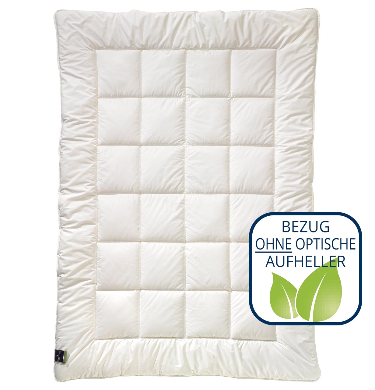 billerbeck fibre duvet Alcando in size 135x200 cm, quilted blanket in white