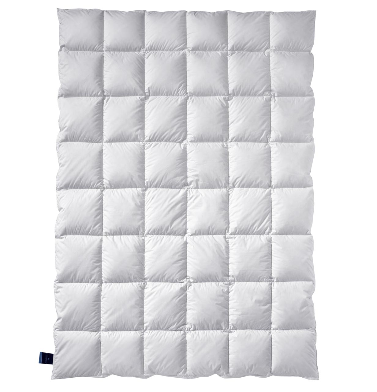 billerbeck down duvet Enya in size 135x200 cm, warmth level medium, quilted duvet in white