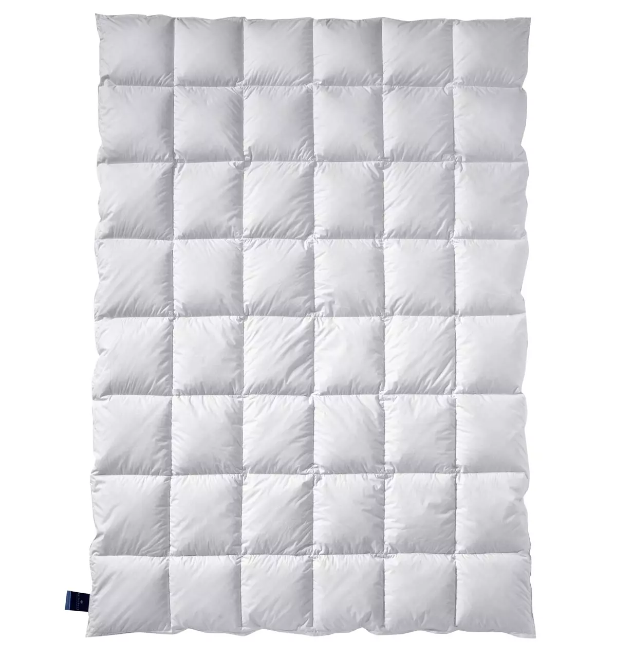 billerbeck down duvet Basilia in size 135x200 cm, warmth level medium, quilted duvet in white