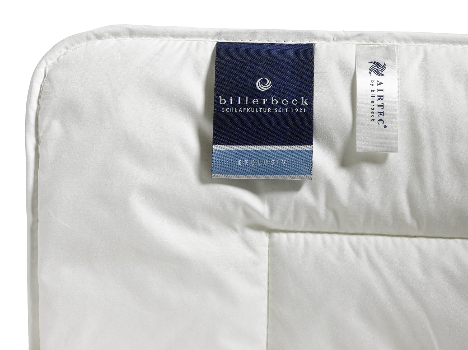 billerbeck faserdecke Belair Logo Etikett 