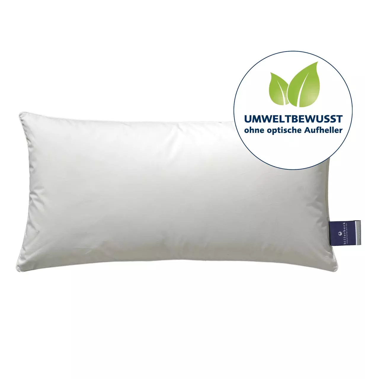 billerbeck Kopfkissen Daunenkissen Nena 40x80 cm, ohne optische Aufheller