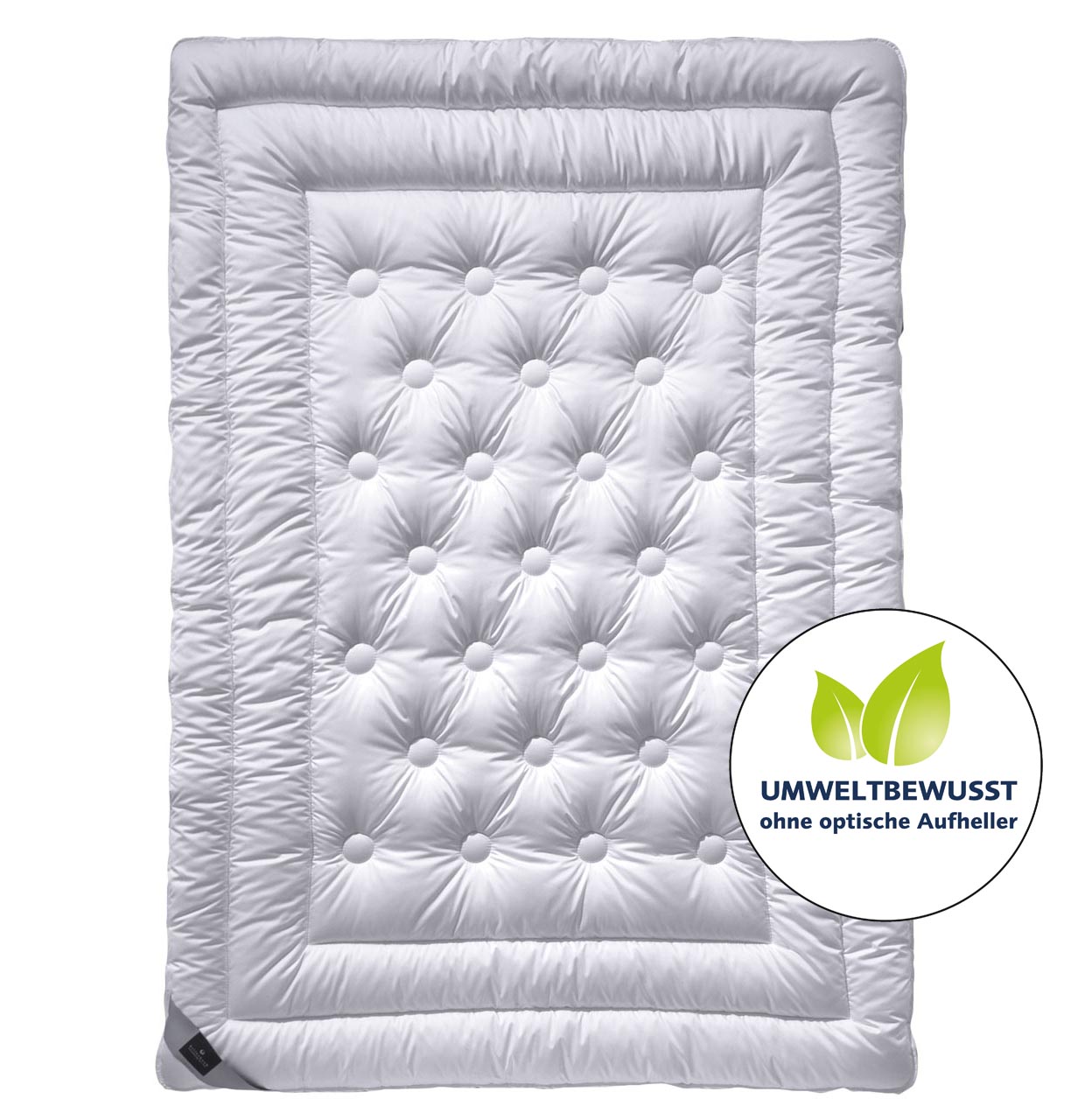 billerbeck Bettdecke Faserdecke Belair 135x200 cm, gesteppt, weiß
