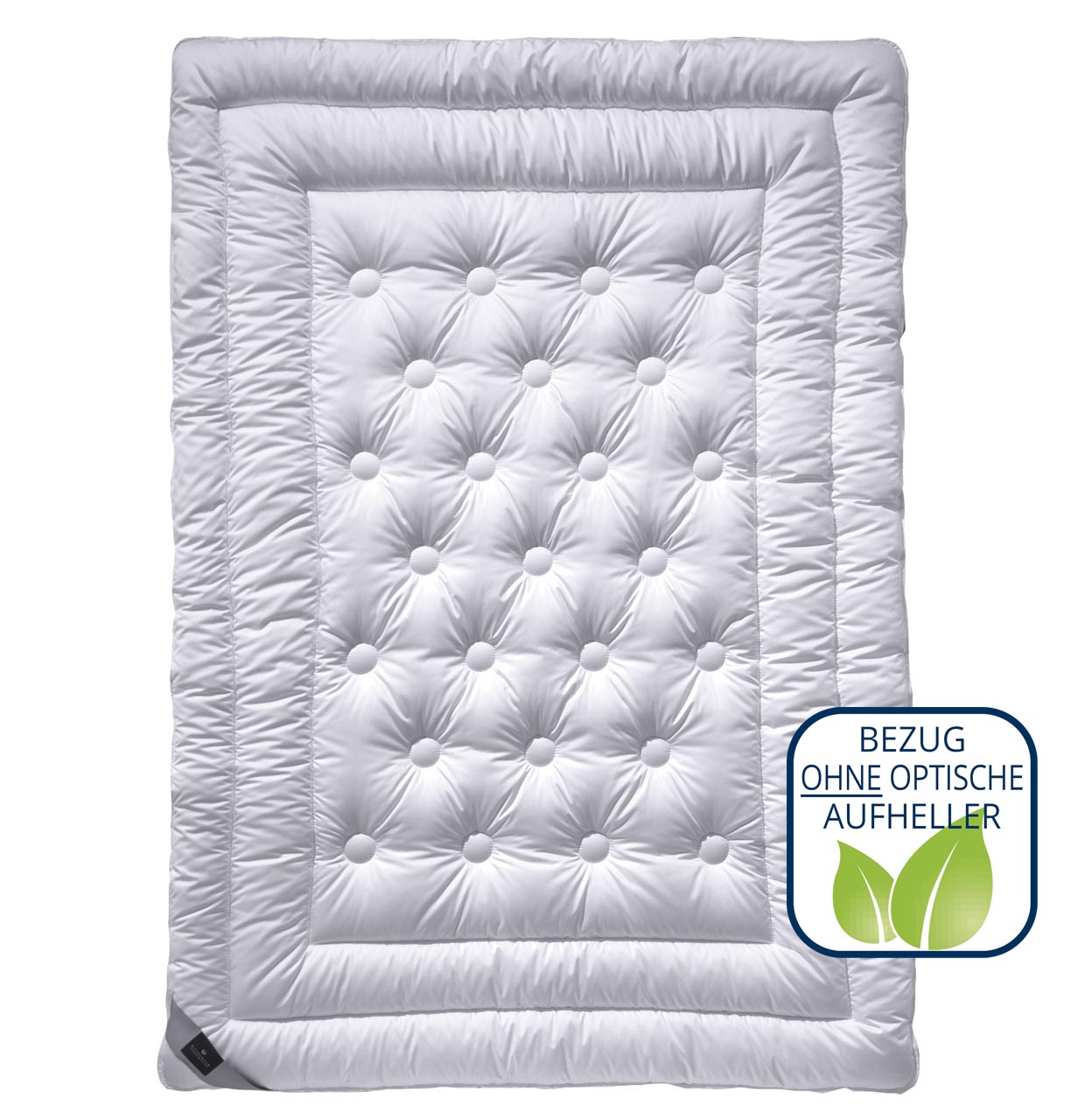Schafschurwoll-Bettdecke MEISTERKLASSE - Sommerleicht (SL) 140 x 220 cm