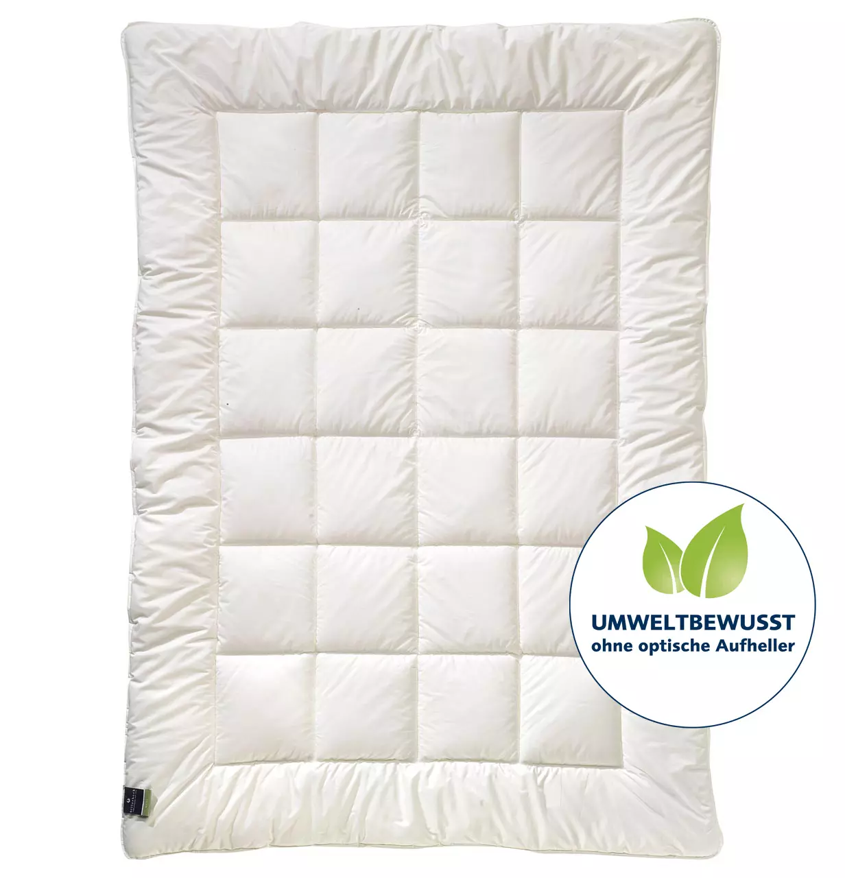billerbeck fibre duvet Alcando in size 135x200 cm, quilted blanket in white