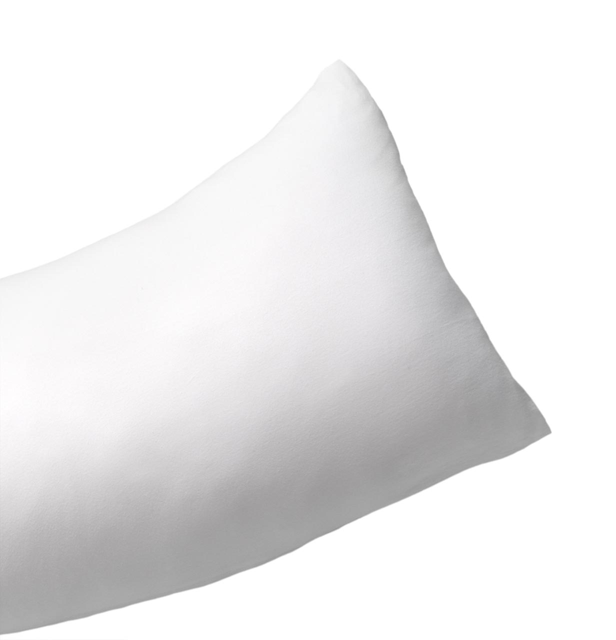billerbeck pillow Sinus side sleeper pillow in size 30x130 cm, colour white