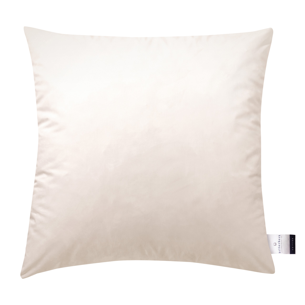 billerbeck down pillow Greta in size 80x80 cm, pillow in white