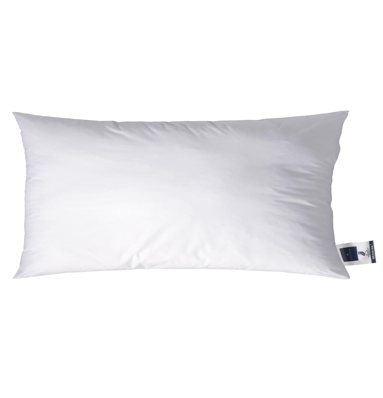 Daunenkissen Hermine 30 von billerbeck in Weiß, Größe 40x80 cm – klassisches rechteckiges Daunenkissen