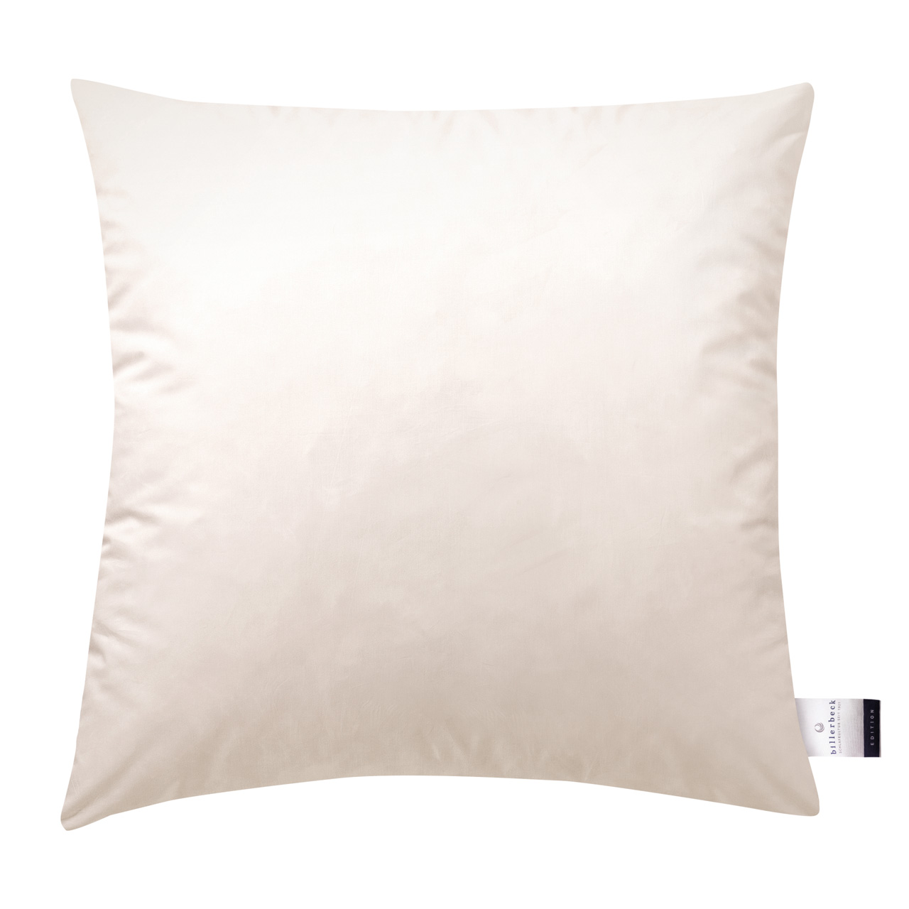 billerbeck Daunenkissen Frieda in Größe 80x80 cm, Kopfkissen in weiß