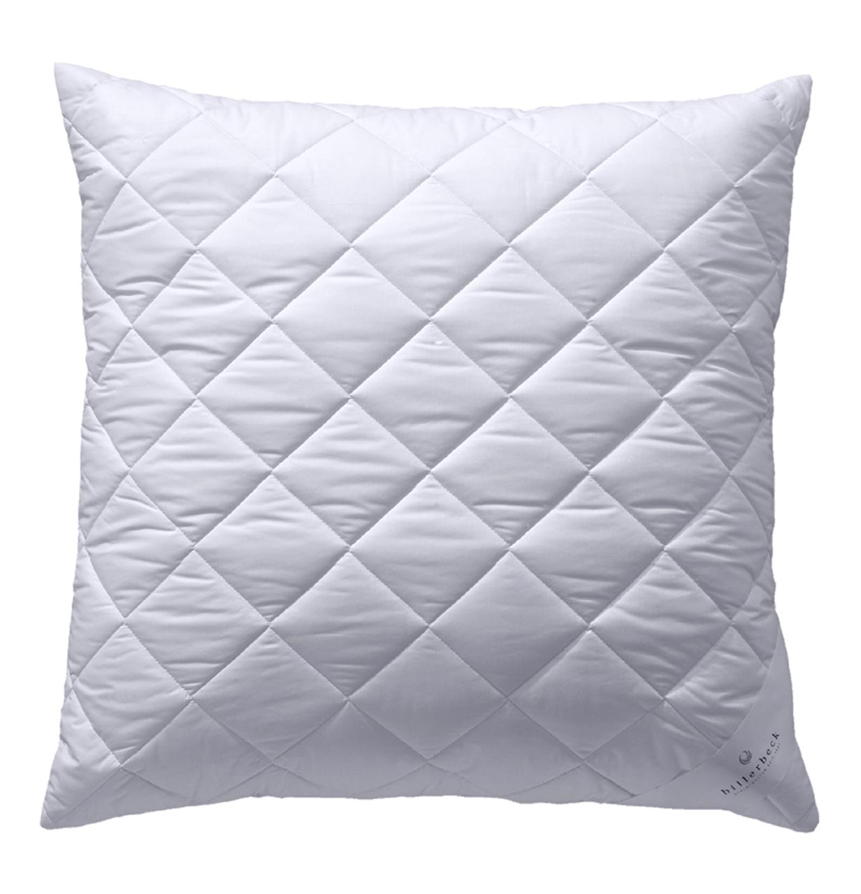 billerbeck pillow fibre pillow Super Wash in size 80x80 cm with quilting in white