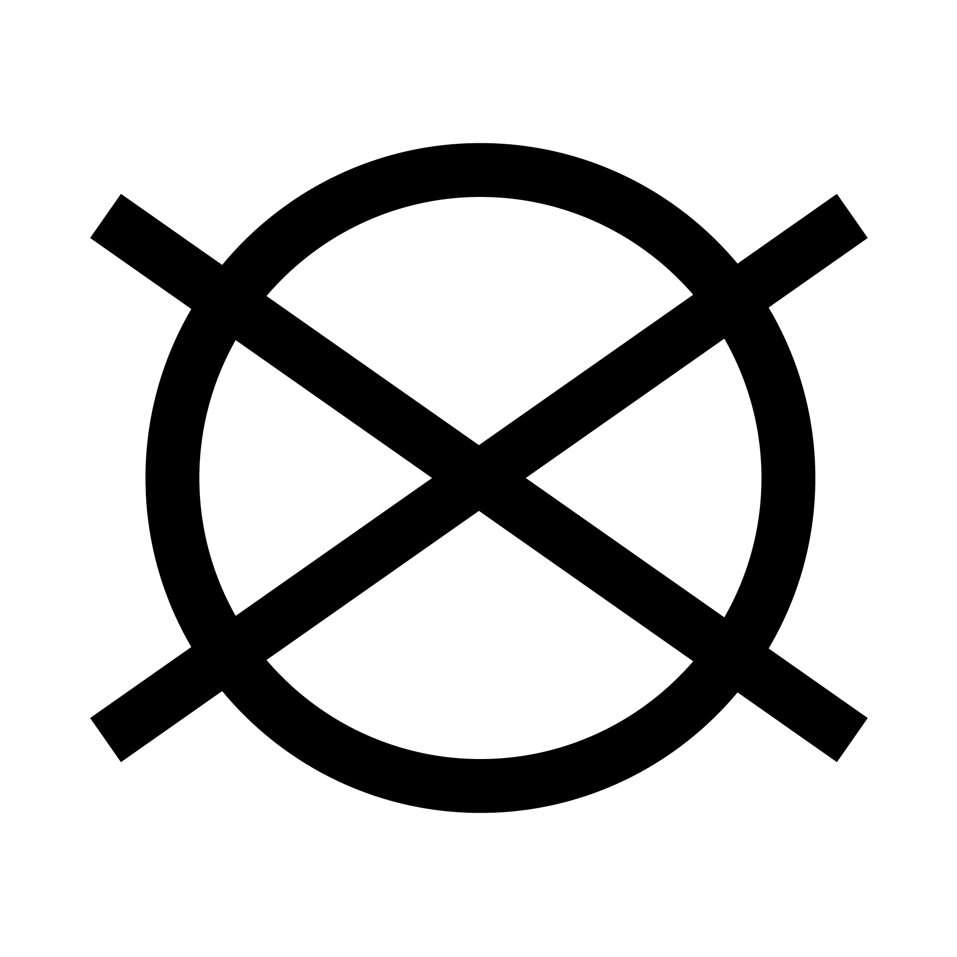 Symbol Chemische Reinigung