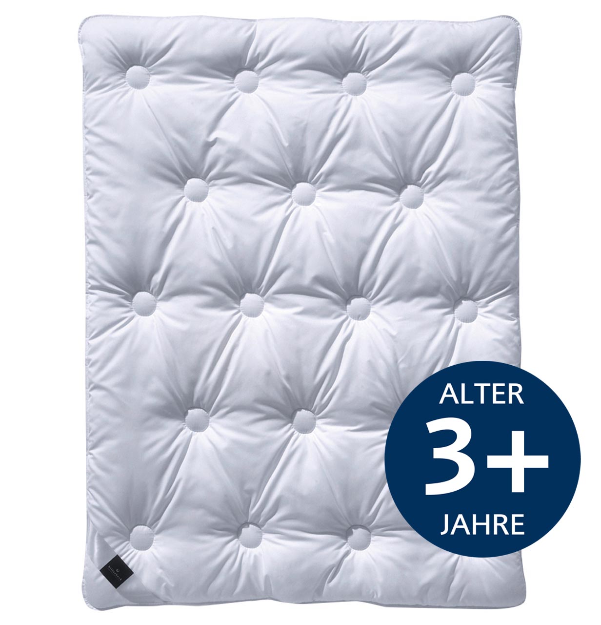 billerbeck Kinderdecke Faser Washplus 95 in Größe 100x135 cm, Wärmelevel mittel, ab 3 Jahre 