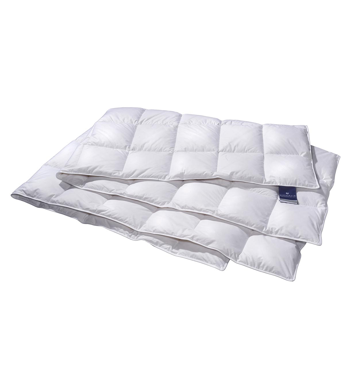 Folded down duvet Almira with warmth level light by billerbeck - light summer duvet with natural down filling
